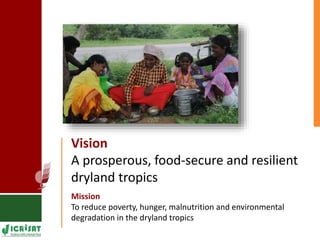 Supporting Agricultural R4D in the Semi-Arid Tropics 