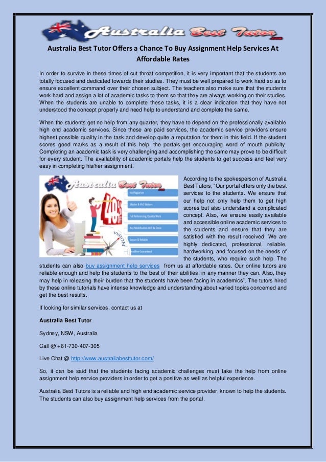 assignment writing