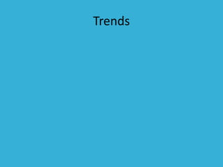 Trends
 
