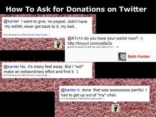 How To Ask for Donations on Twitter 