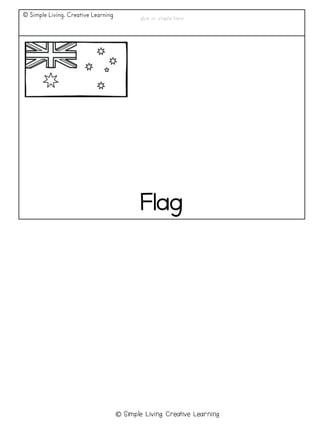 ! Simple Living. Creative Learning
Flag
glue or staple here
© Simple Living. Creative Learning
 