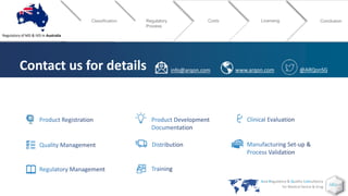 Medical Device Regulatory in Asia_Australia | PPTX