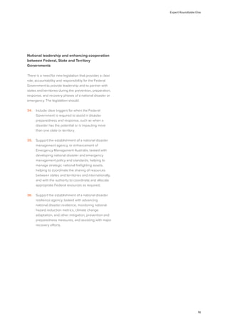 Australian Bushfire Climate Plan