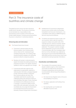Australian Bushfire Climate Plan