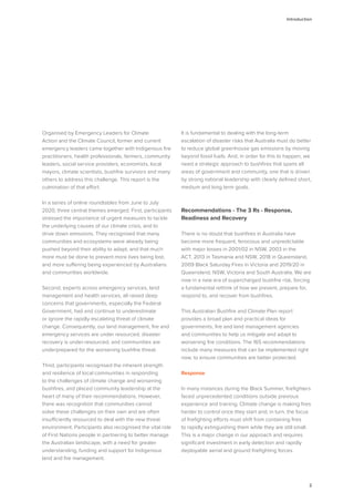 Australian Bushfire Climate Plan