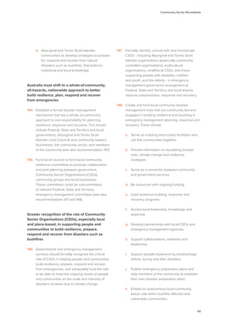 Australian Bushfire Climate Plan