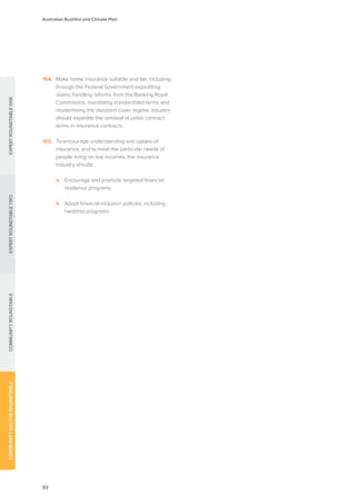 Australian Bushfire Climate Plan