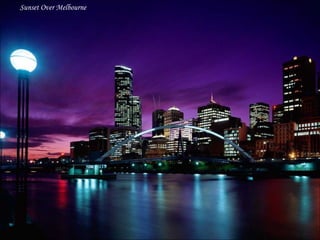 Sunset Over Melbourne 