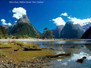 Mitre Peak, Milford Sound, New Zealand 