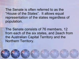 The House of Representatives is often referred to as the “House of Government”.  This is because the party that holds the most seats in the House of Representatives governs. The House of Representatives has 150 members 