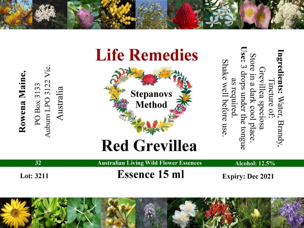 Australian Wild Flower Essences Life Remedies
