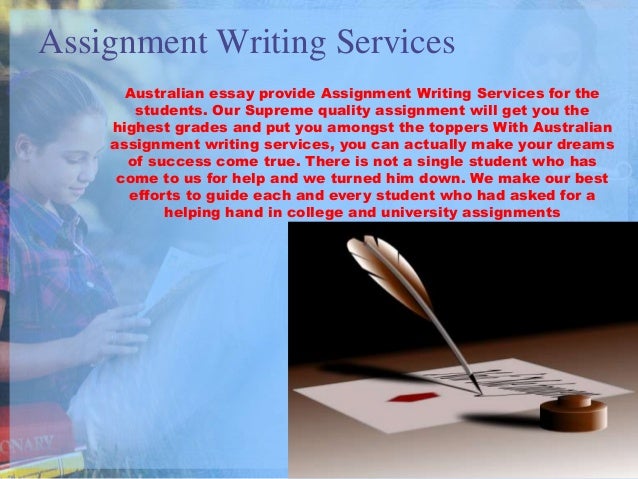 australian essay writing services