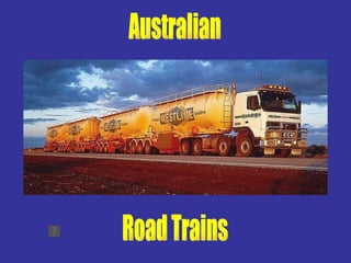 Australian Road Trains 