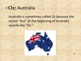 funny australian words