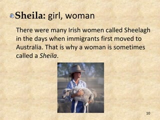 sheila australian