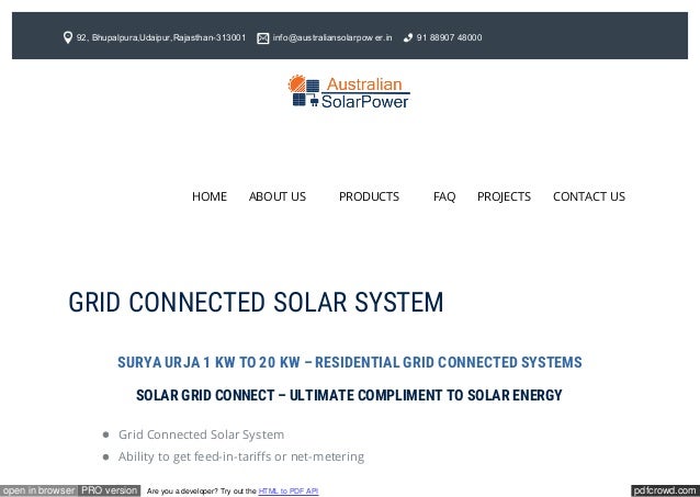 Know About How Solar Grid Connect Works