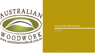Australian Woodwork
Visit Store
Created with Panda Catalog by Seller Panda
 