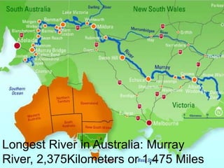 Top 15 Largest Rivers In Australia – CJUEI