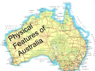 Physical Features of Australia 
