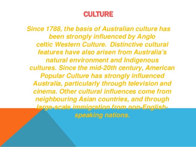 australian presentation