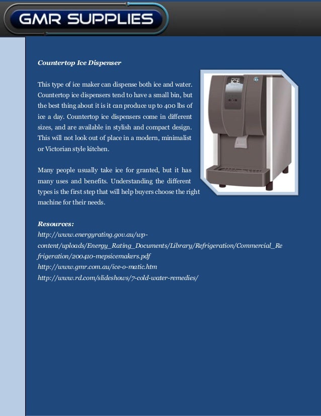 Australia's Ice Machine Industry Continues to See Growth A Quick Loo…