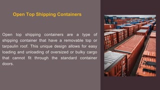 Australia's Shipping Containers_ Types and Uses.ppt | Rail Travel ...