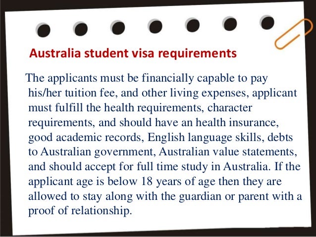 Australia Student Visa Procedure Australia Student Visa Procedure