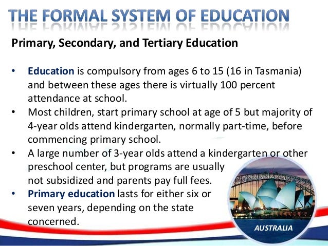 australia system of education australian educational system