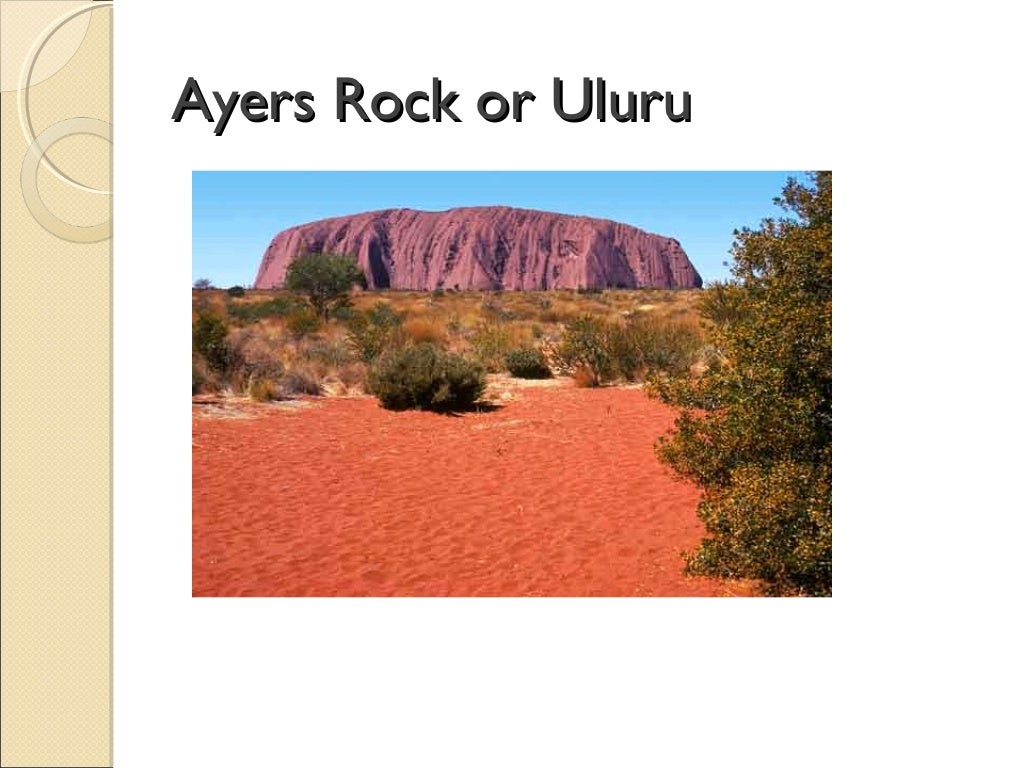 Australia, the land down under