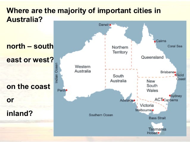 Australia, the land down under