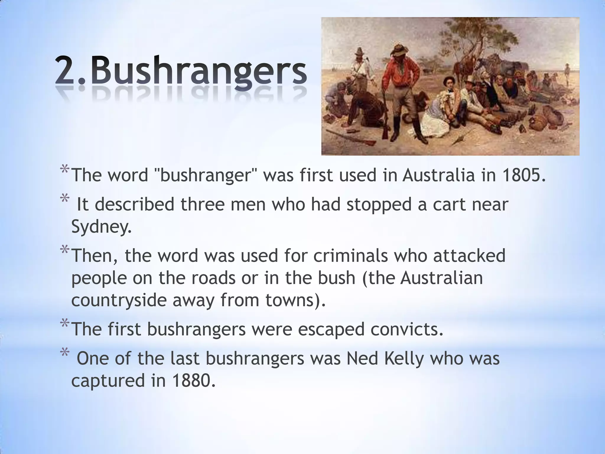 Australia - crime history | PPTX