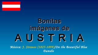 BonitasBonitas
imágenes deimágenes de
A U S T R I AA U S T R I A
Música: J. Strauss (1825-1899)/On the Beautiful Blue
Danube
 