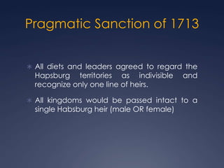 Austrian, Prussian  & Russian Absolutism