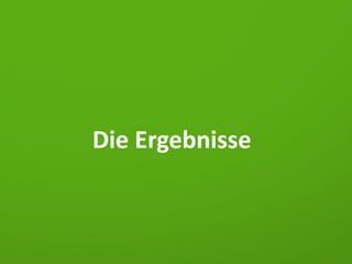 Die Ergebnisse

 