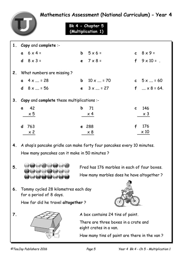 Australian Year 4 Assessment Sample | PDF | Educational Assessment ...