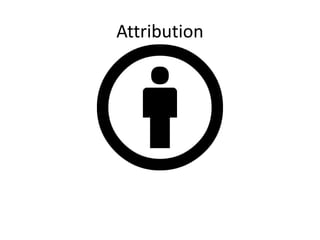 Attribution
 