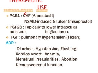 Pge1 Injection AUTACOIDS NEW.pdf LEARN ABOUT THE AUTOCOIDS | PDF