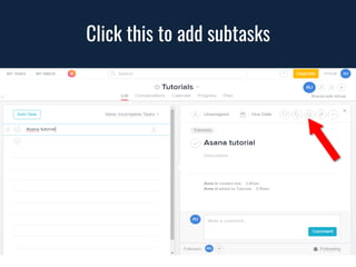 [Easy] How to use Asana for Beginners | PDF