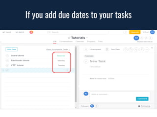 [Easy] How to use Asana for Beginners | PDF