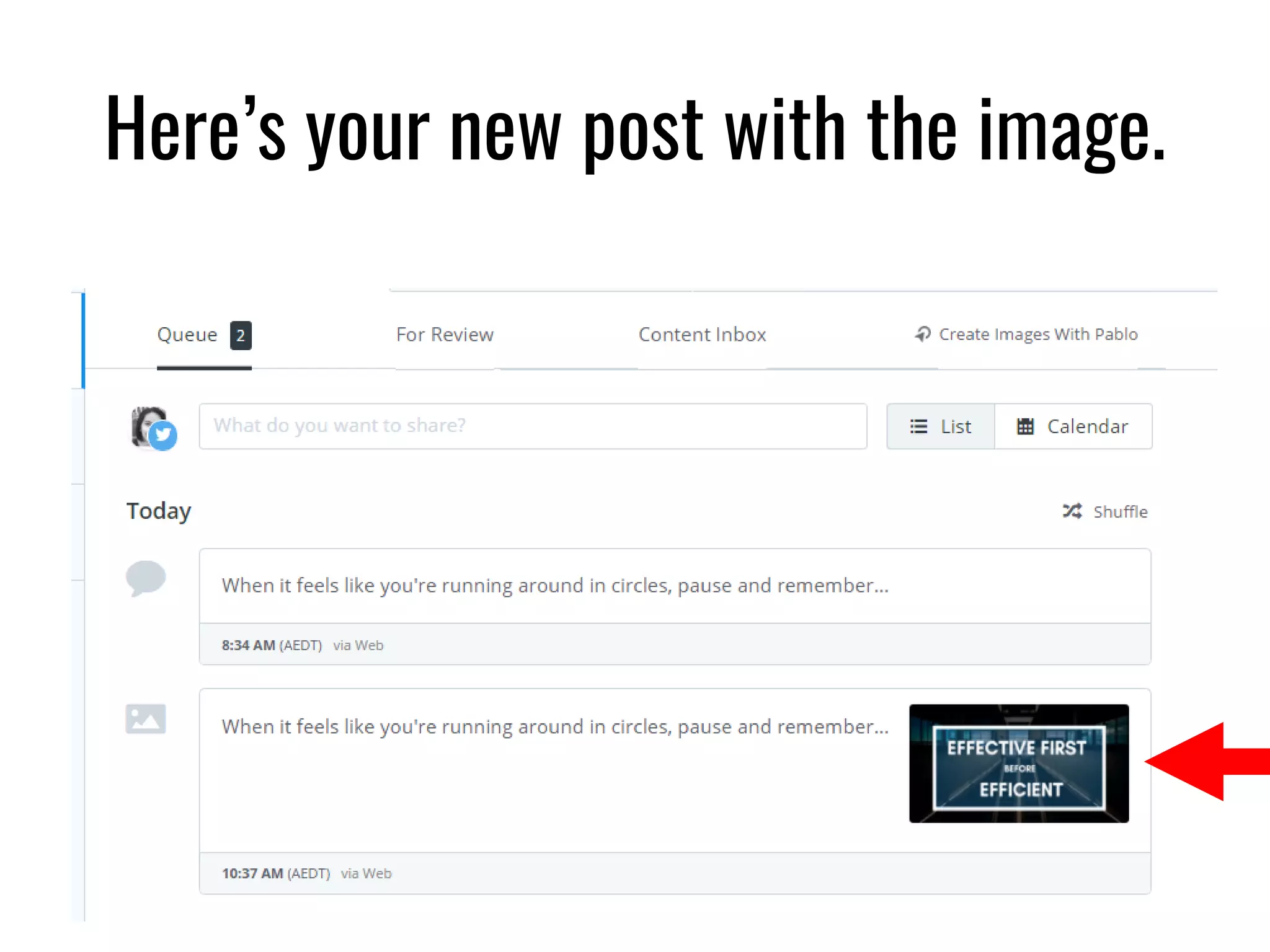 Here’s your new post with the image.
 