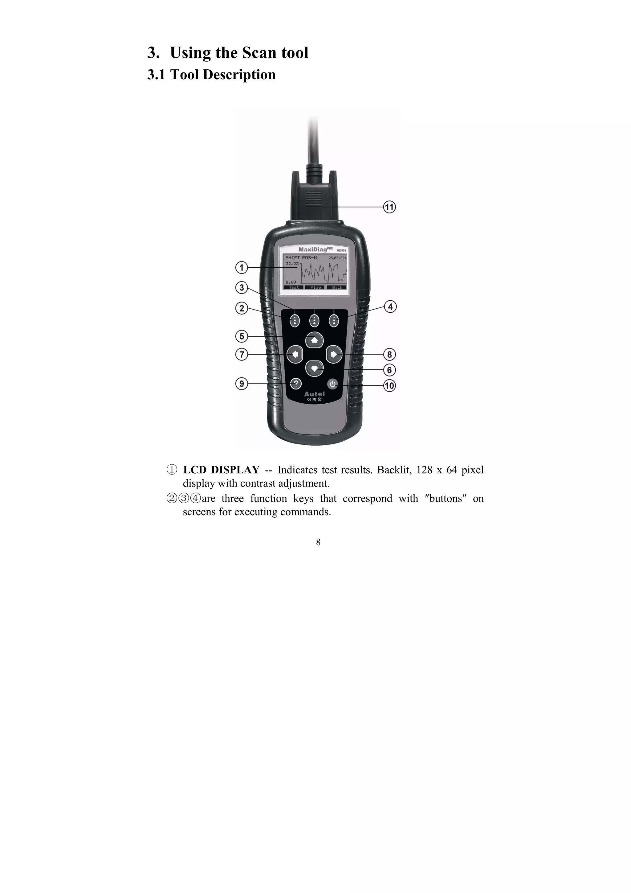 Autel Maxidiag Md801 User Manual | PDF