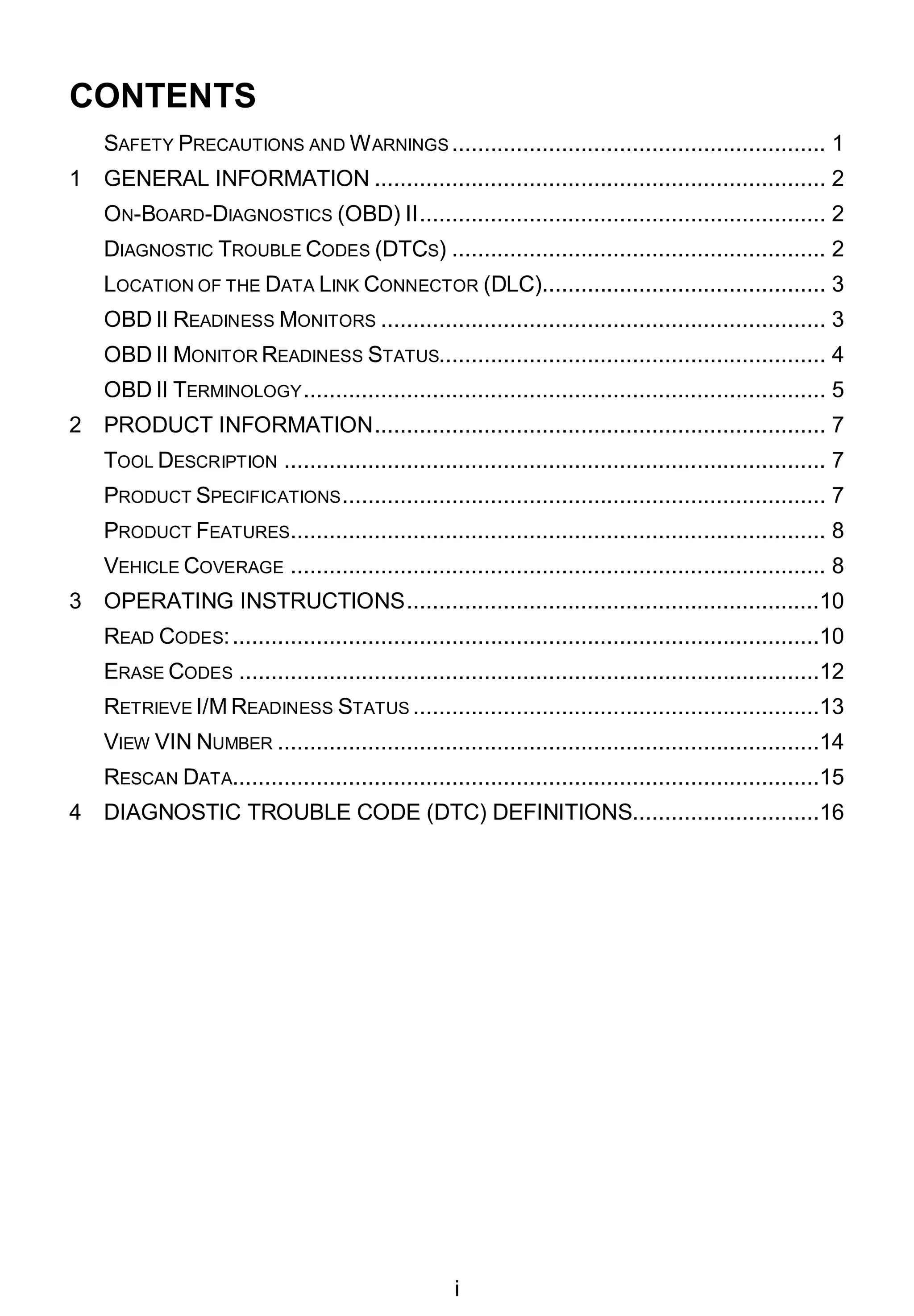 Autel MaxiScan MS300 User Manual PDF