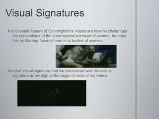Q1 Auteur Presentation - Chris Cunningham | PPT