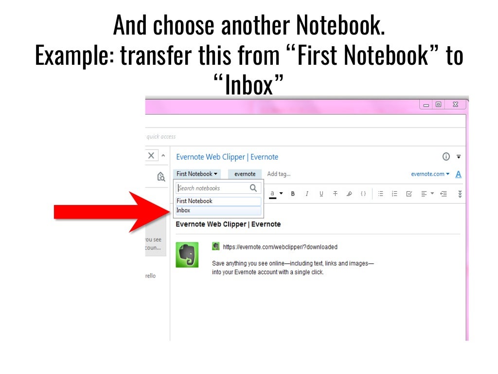 How To Use Evernote For Beginners How To Use Evernote For Beginners