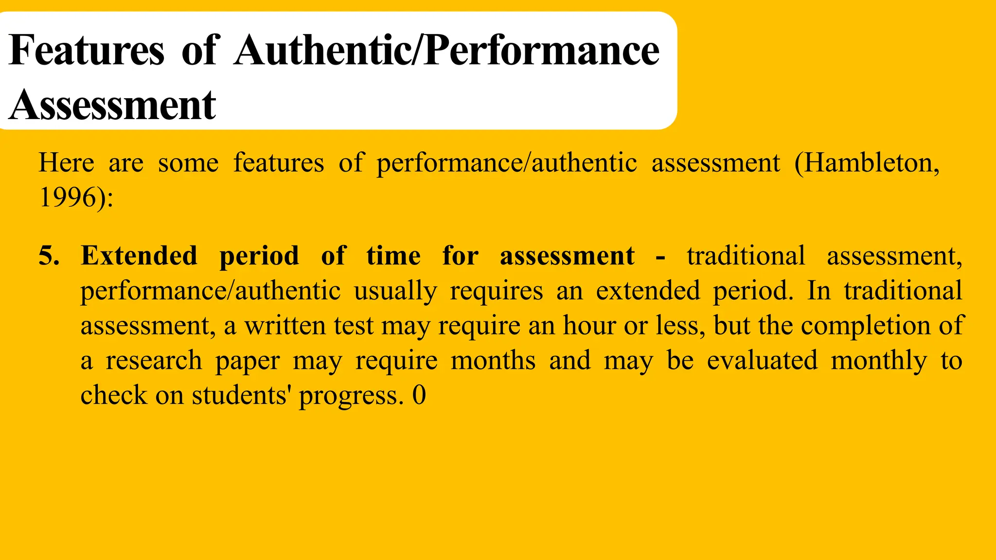 Authentic Assessment in Assessment in Learning 2 | PPTX