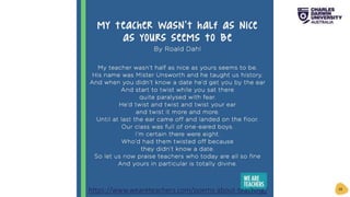 28
https://www.weareteachers.com/poems-about-teaching/
 