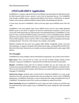 Authentication & Authorization and Accounting (AAA) in ...