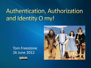 Tom Freestone
26 June 2012
 