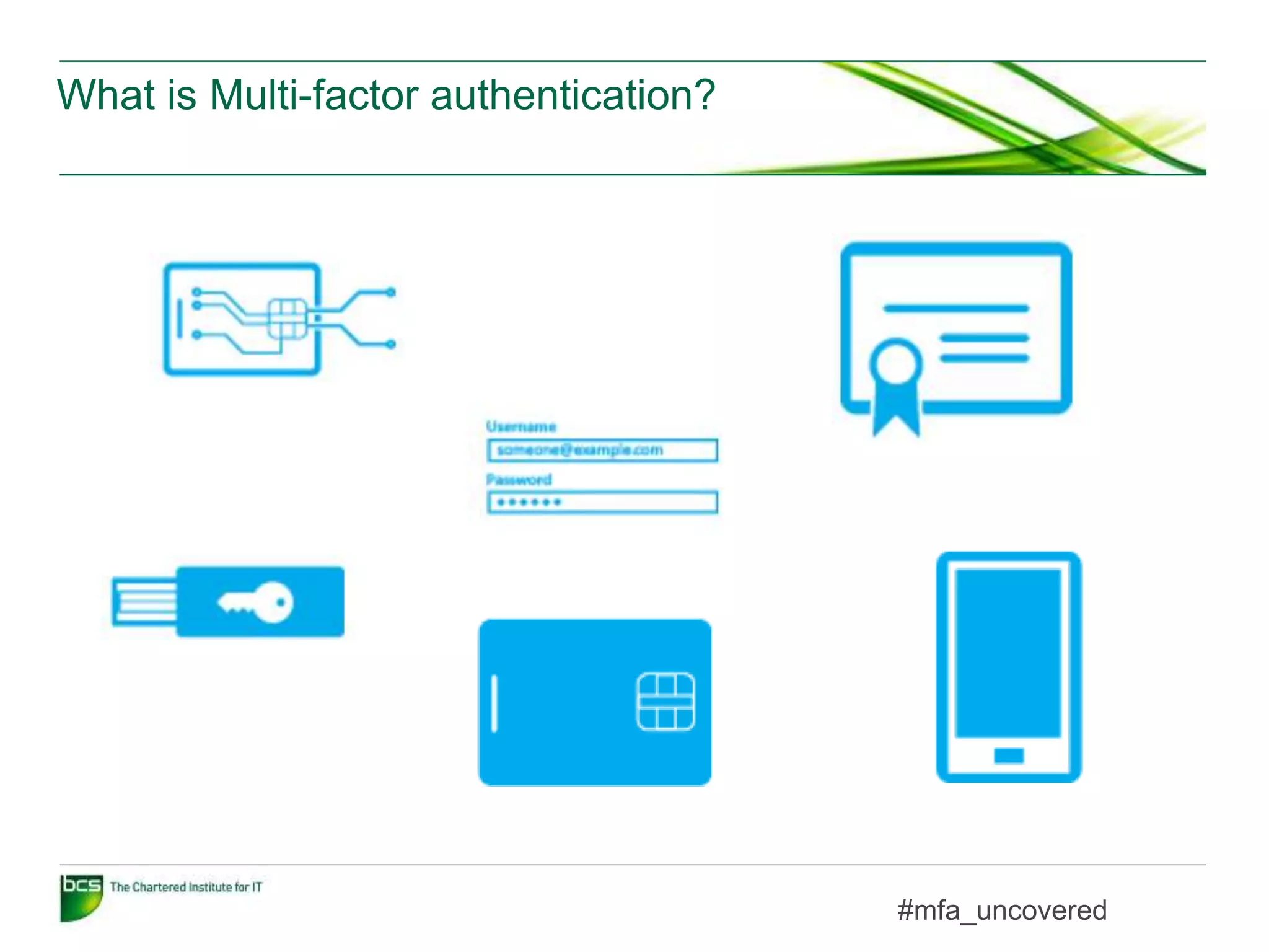 What is Multi-factor authentication?
#mfa_uncovered
 