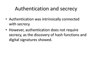Authentication in IoTProtocol mainly used in cryptography and network ...